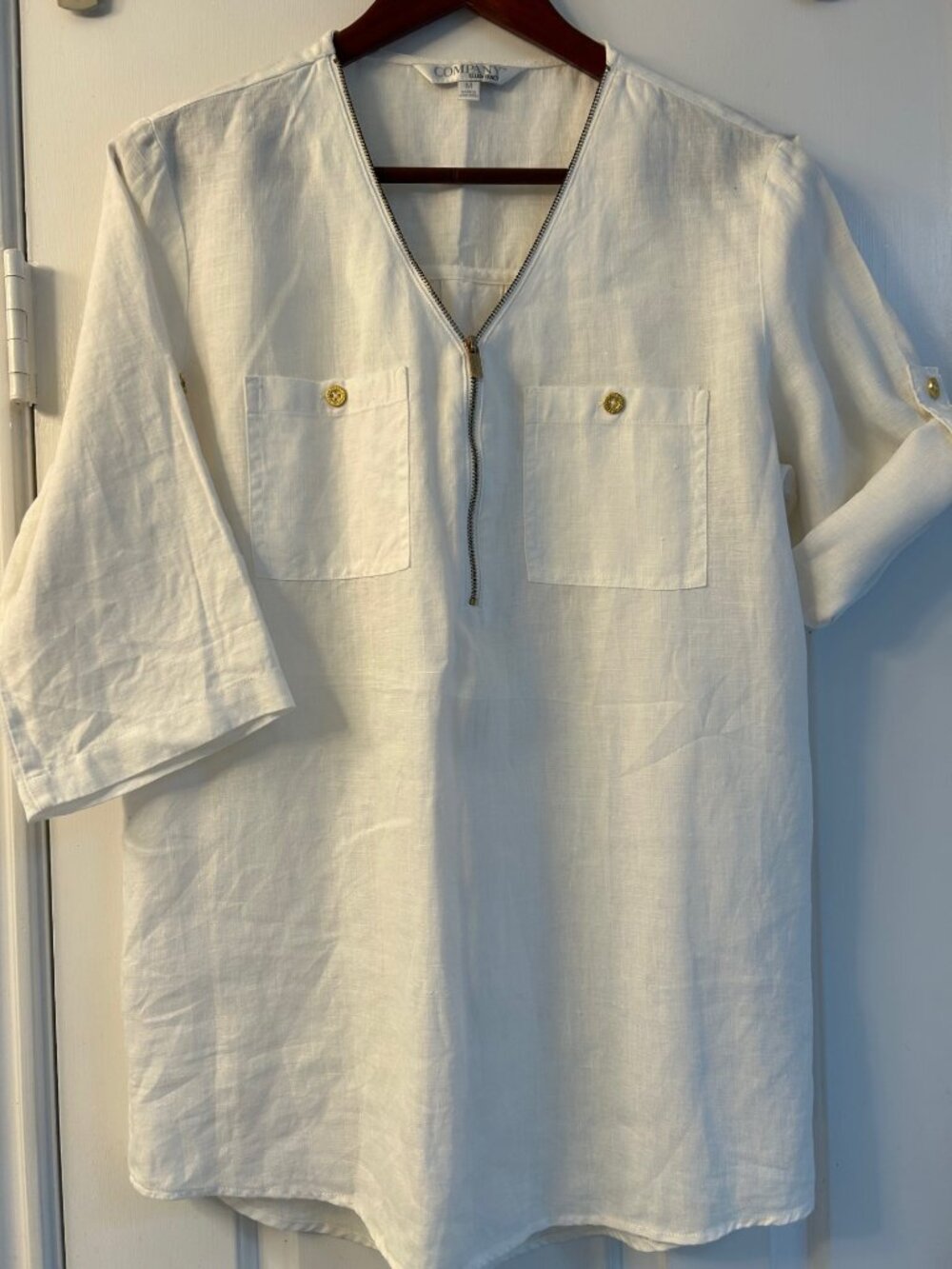 Ellen Tracy White Shirt